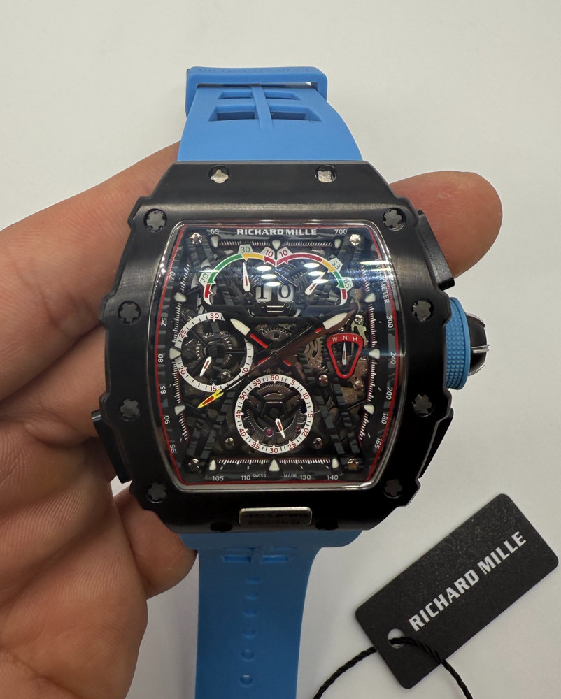 RICHARD MILLE RM 11-03 /003, 45mm Flyback Aço/OxBlack